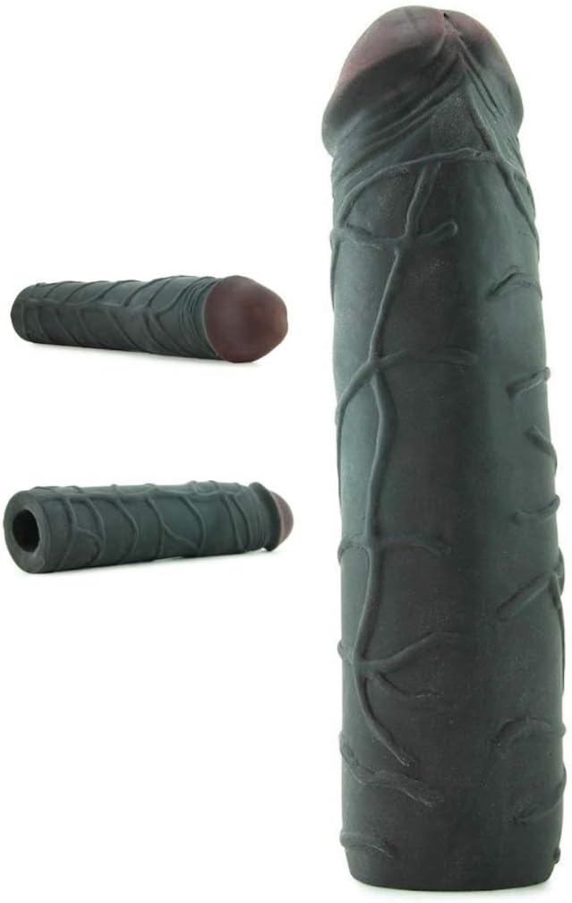 CollectProd 3"Extension Black - Shaft Enhancer Enlarger Sleeve Num 1c96