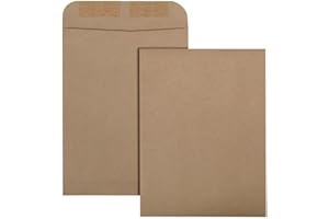 Quality Park Envelopes, 7-1/2 x 10-1/2 Inch Catalog Envelopes, Natural Kraft FSC, 100% Recycled with 40% Post-Consumer Conten