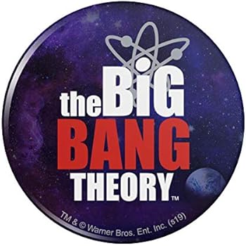 The Big Bang Theory Logo Kitchen Refrigerator Locker Button Magnet