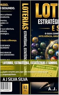 Livro Loterias, Estratégias, Estatísticas e Sonhos : O guia completo para jogar com inteligência organização e responsabilidade.