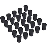 25 Pack (Same Size) Solid Rubber Stoppers - Size