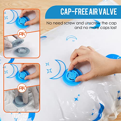 Vacuum Storage Bags with Electric Air Pump, 20 Pack (4 Jumbo, 4 Large