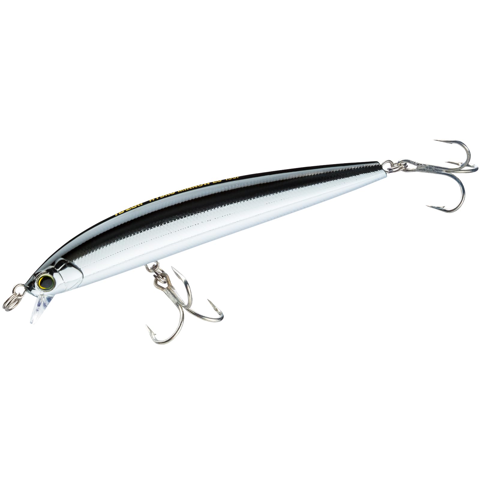 Yo-Zuri R1323-CSBL Hydro Minnow Lc, Color, Black Silver, 170mm 6-3/4"