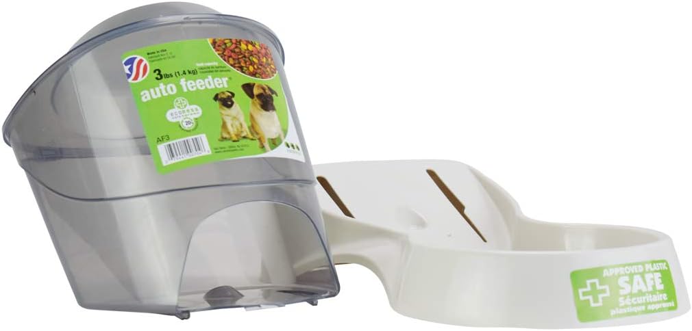 Vanness AF3 3-Pound Auto Feeder, (Colors May Vary): Pet Supplies