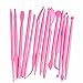 Cake Modeling Tools Set Double Ended Fondant Rolling DIY Kit for Shaping Sculpting Carving(14pcs,Hot Pink)