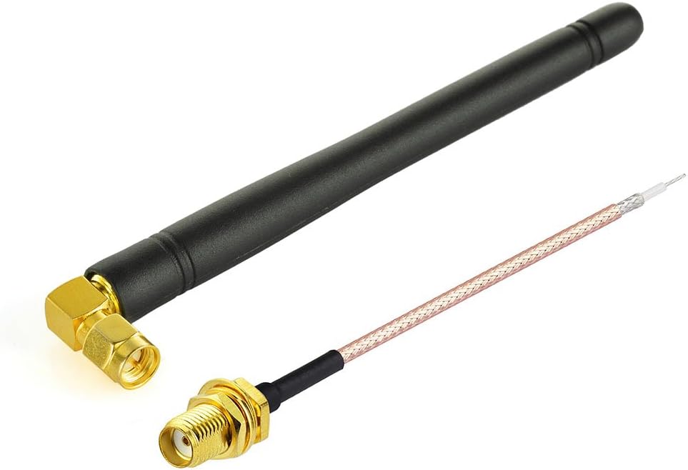 Eightwood 868MHz SMA Antenna Omni 2dBi Gain RG178 Pigtail Cable CB Ham Radio