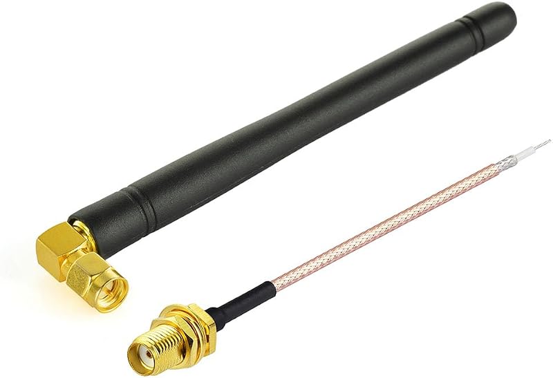 Eightwood 868MHz SMA Antenna Omni 2dBi Gain RG178 Pigtail Cable CB Ham Radio