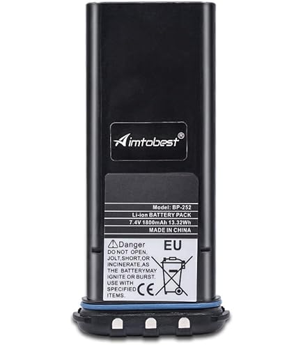 Batterie 1800mAh Type BP-227 – Pour Icom IC-E85, Compatible, Neuve, Cameronsino