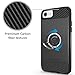 iPhone 8/7 Case, iPhone 6s/6 Case, Amuoc Heavy Duty Shockproof Anti-Scratch Case with 360 Degree Rotating Ring Grip kickstand for iPhone 7/6s/6