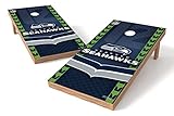 Wild Sports NFL Seattle Seahawks 2' x 4'  Authentic Cornhole Game Set