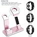 YoFeW Charging Stand for Apple Watch Charger Stand Aluminum Dock Station Compatible for iWatch Apple Watch Series 4/3 / 2/1/ AirPods/iPhone X/XS/XS Ma /8 / 8Plus / 7/7 Plus /6S /6S Plus