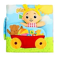 Play House Non-Toxic Fabric Baby Soft Cloth Book; Early Learning Educational Toy for Toddlers, Babies, Infants and Kids 3~36 Months - Funny Stereoscopic Book
