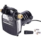 Trupow 1/2HP 1450GPH 115-Volt Cast Iron Portable Electric Power Utility Transfer Water Pump with Suction Strainer and Kits