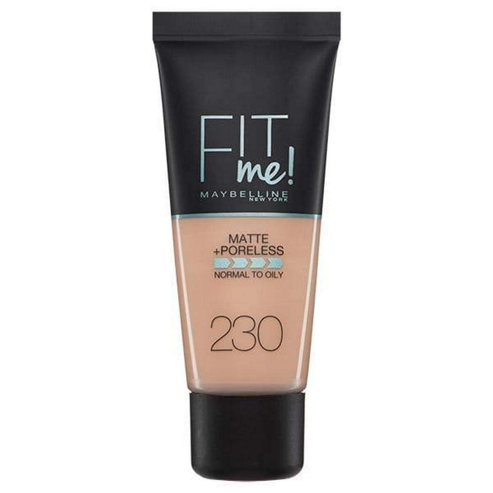Maybelline New York Fit Me Matte & Poreless Foundation - 115 Ivory, Pack of 3 (3 x 30ml) — image 1