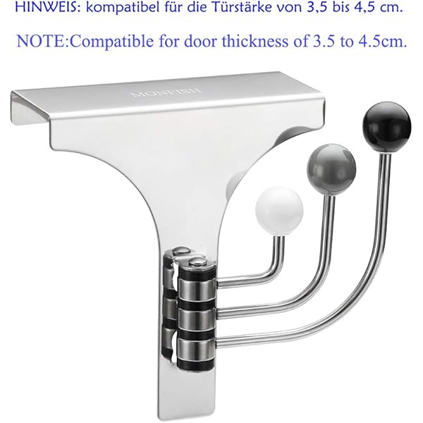 OXO Good Grips Stainless Steel OvertheDoor Folding Hook tillescenter