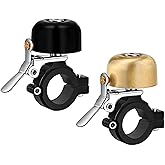 Greallthy Bike Bell Classic Brass Bicycle Bell,Bike Bells for Adults Kids, Loud Retro Bell for Road & Mountain Bikes, Universal Handlebar Fit