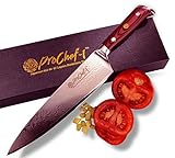 8 Inch Chefs Knife. ProChef1. 48% OFF HOLIDAY FLASH SALE / 67 Layer VG10 Damascus Super Steel. Top Quality Japanese High Carbon Stainless. Guaranteed Razor Sharp. 5-Star Rated. Comfort Handle.