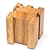 HULLR Premium Stainless Steel Cheese Knives Set Collection in Wood Cheese Block 6-Piece set