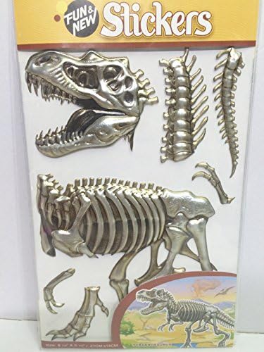 Fun &amp; New Stickers Tyrannosaurus Dinosaur (8 pcs in set)