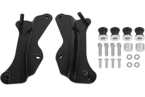 4 Point Docking Hardware Kit Quick Release Backrest Luggage Rack Mounting Kit Replacement for Harley Touring 2014-2023 Road G