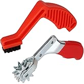 Lxngyi Wool Buffing Pad and Polishing Pad Cleaner Tool Set, Polishing Spur Tool Set, Foam Buffing Pad Conditioning Brush, Car Buffing Pad Professional Cleaning Tool