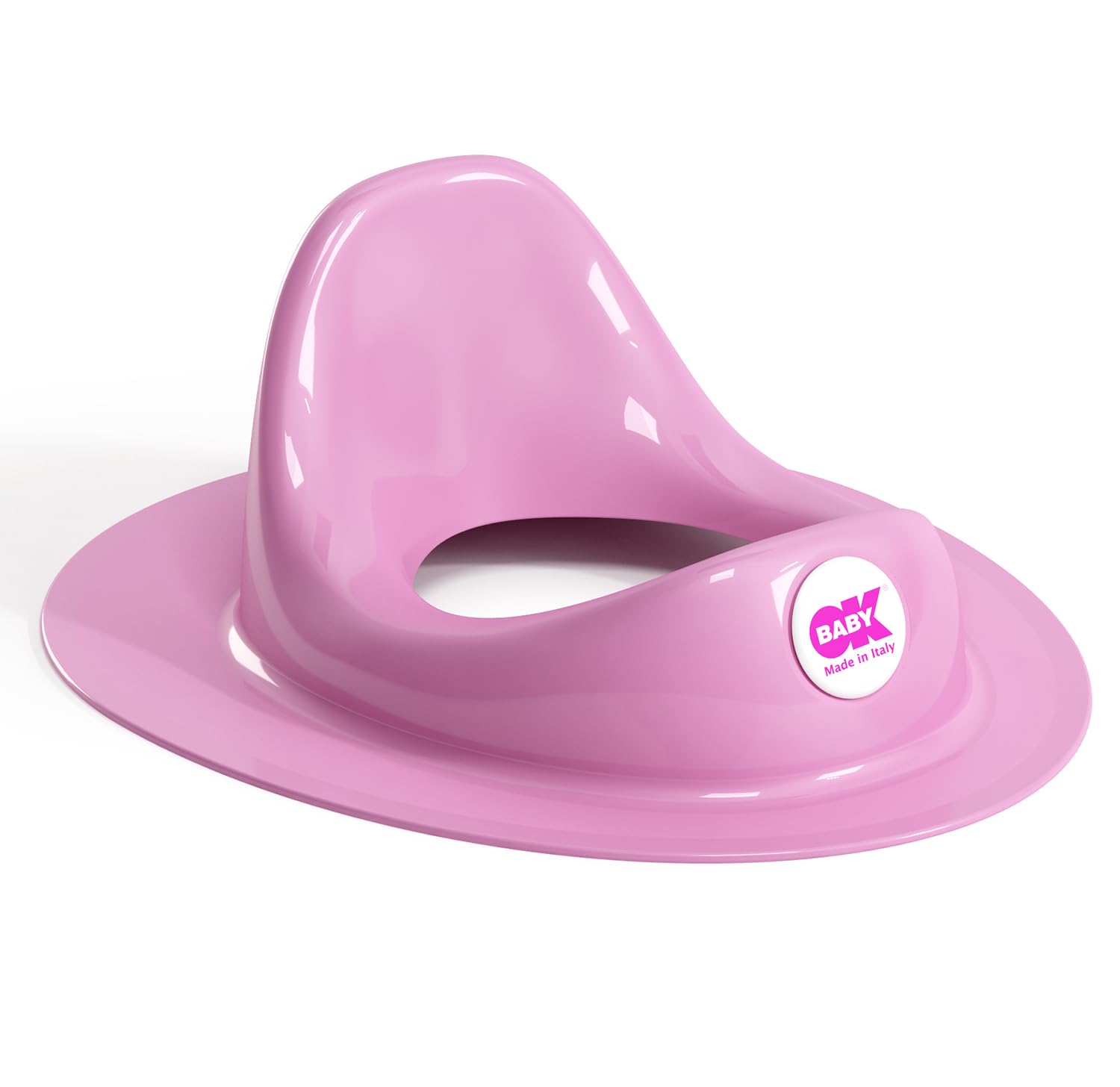 OKBABY Ergo Toilet Seat with Ergonomic and Comfortable Seat - Pink