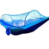 Zheng Hui Home Hammocks Hammock fully automatic mosquito net hammock ultra-light mosquito mosquito hammock indoor swing