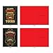 10 Assorted 'Chalk Up Another Holiday' Christmas Cards with Envelopes 4 x 5.12 inch, Season's Greetings Cards with Colorful Chalkboard Quotes, Stationery for Holidays, New Year, Parties M2297