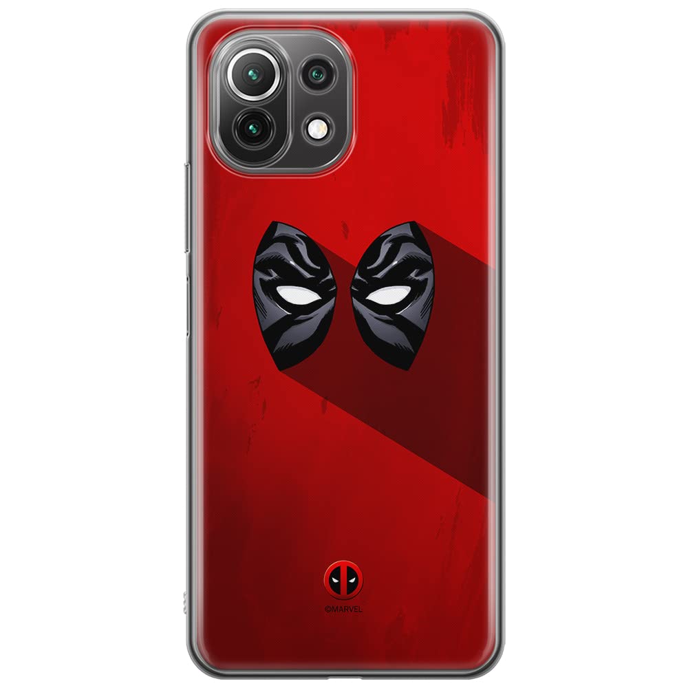 ERT GROUP mobile phone case for Xiaomi 11 Lite 4G/5G original and officially Licensed Marvel pattern Deadpool 007, case made of TPU — image 1