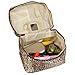 DATEWORK Women Leopard Print Cosmetic Bags ( Hot Pink)