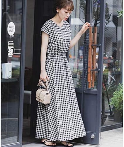 Amazon アーバンリサーチ サニーレーベル レディース Urban Research Sonny Label レディスワンピース リネンフレンチギャザーワンピース ギンガム Free ワンピース チュニック 通販