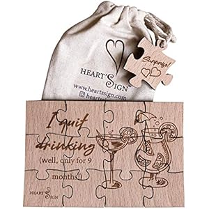 Heart’s Sign Pregnancy Announcement Puzzle | Baby Announcement Puzzle | Gender Reveal Puzzle | Pregnancy Announcement…