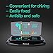 BZseed Head Up Display, Car HUD Phone GPS Navigation Image Reflector, Cell phone Holder Mount, Universal Smart Mobile Cell phone Holder Mount - Black