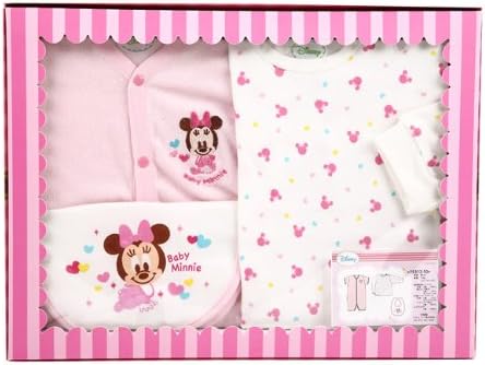 Amazon Co Jp ディズニー Disneyミッキーorミニー ベビー服ギフト３点セット 80cm ミニーマウス 服 ファッション小物