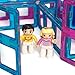 Magnetic Tile Princess Castle Set - 62 Piece Palace Kit with Prince and Princess Toys, Great Toy for Girls, Teach Creativity Building Castles and Ice Palaces, More Fun than Blocks, Pink and Blue Tiles