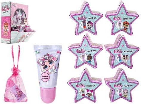 LOL Surprise Star, Filled with delicious flavoured Lip Gloss, assorted flavours, what will be in your surprise star ? , ideal for girls party bag fillers, favours, pinata prizes.