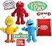 GUND Sesame Street Full Body Plush Hand Puppets Featuring Elmo, Cookie Monster, Big Bird & Exclusive 