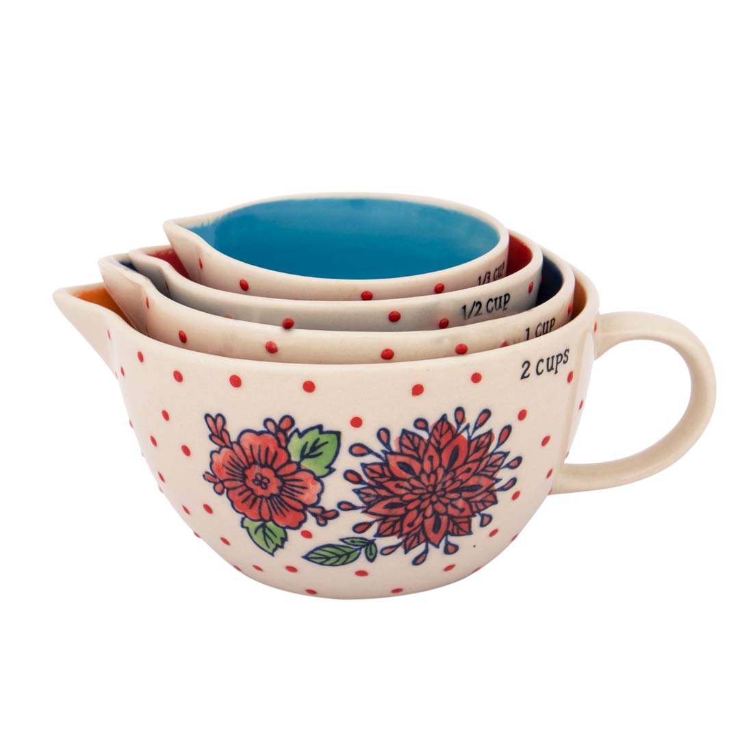 Buy Chumbak English Baking Measuring Cups Set Set Of 4 Measuring Cups Ceramic Cups Kitchen Essentials For Baking And Cooking Dishwasher Safe 4 Sizes Online At Low Prices In India Amazon In