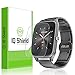 IQShield Screen Protector Compatible with Asus Zenwatch (49mm)(6-Pack) LiquidSkin Anti-Bubble Clear TPU Film