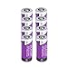 Zeasun 8 Pack 3.7V 700mAh 16340 CR123A Rechargeable Li-Ion Battery With Dual Channel 16340 Battery Charger