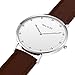 June & Ed Quartz Stainless Steel Men's Watch with Sapphire Crystal Dial Window W-0040