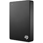 Seagate Backup Plus Portable 5TB External Hard Drive HDD – Black USB 3.0 for PC Laptop and Mac, 2 Months Adobe CC Photography