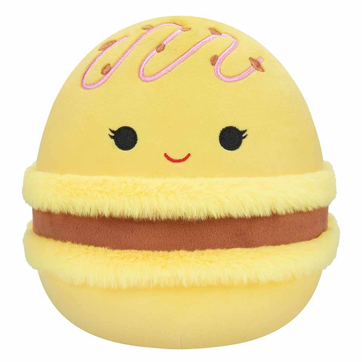 Squishmallows Original 7.5-Inch Visconti the Lemon and Chocolate Macaron - Small Ultrasoft Official Plush โ image 1