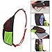 Sling Bag Shoulder Backpack Casual Cross Body Bag Outdoor Sling Backpack Chest Pack with Adjustable Shoulder Strap for Cycling Hiking Camping Travel and Men Women (T822/Black)