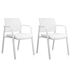 CLATINA Stacking Office Chairs | Mesh Back, Thicken
