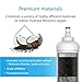AQUACREST GXRTQR Inline Water Filter, NSF Certified, Compatible with GE GXRTQR, GXRTQ System, Reduces Chlorine, Fluoride, Limescale and More, For Refrigerator, IceMaker, RVs (2 Filters)