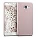 kwmobile Case Compatible with Samsung Galaxy A5 (2016) - Soft Durable Shockproof PU Leather Smartphone Cover - Dusty Pink