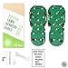 Punchau Pre-Assembled Lawn Aerator Shoes with Metal Buckles and 3 Straps - Heavy Duty Spiked Sandals for Aerating Your Lawn or Yard