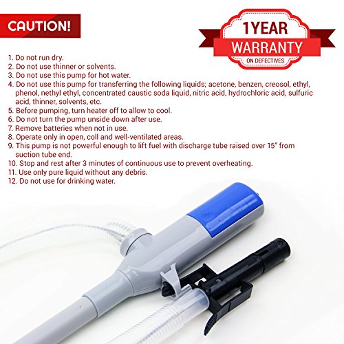 TERAPUMP TRHA03 BATTERY POWERED WATER, OIL, DIESEL, GAS TRANSFER