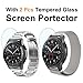 Gear S3 Frontier/Classic Watch Bands, Valkit 22mm Stainless Steel Band, Milanese Loop Mesh Replacement Metal Strap +Screen Protector for Samsung Gear S3 Frontier/Classic Smart Watch/Galaxy Watch 46mm
